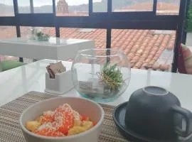 Departamento con súper desayuno