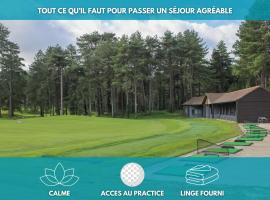 La Clé du Practice, Calme et Spacieux au Pied du Golf d'Hardelot, hotel en Neufchâtel-Hardelot