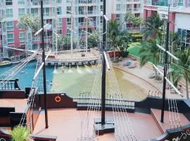 Grande Caribbean Condo Resort one-bedroom near Walking street and Jomtien Beach