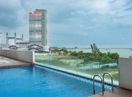 Infinity sea view pool Beach View 3Rooms 2Parkings, hotel in Kuala Terengganu