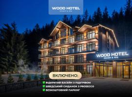 Wood Hotel Resort & SPA, aparthotel v destinaci Bukovel