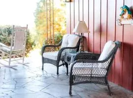 Romantic Suite Rental with Terrace and Chimenea near Gatlinburg, Tennessee