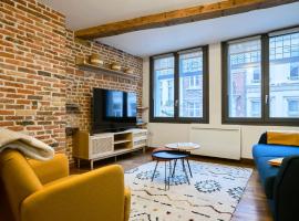 Duplex Rue Royale, rooftop, balnéo spa, hotel in Lille