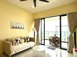 Amberside JB City View 3BR3B 10pax Top Floor at JB Central
