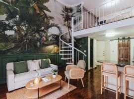 Lindo loft frente a la catedral en Casco Antiguo, nastanitev z opremo za kuhanje v Panama Cityju