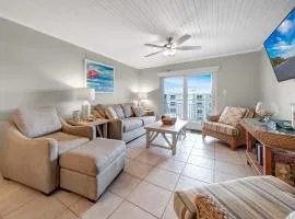 Top Floor Ocean and Pool Views located on No-Drive Beach with 2 Complex Pools