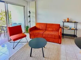 Studio lumineux piscine/plages