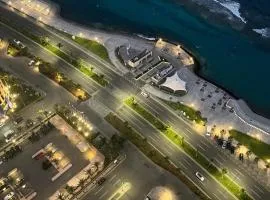 شقةباإطلالة بحرية برج داماك Damac AlJawharah Tower