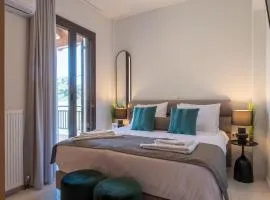 Spacious villa in Sfakaki with garden views