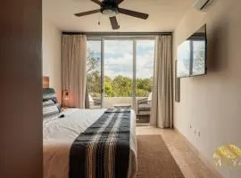 NHOA 312B Lux 1BR Condo Top Jungle View Aldea Zama