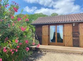 Maison bois avec piscine privée et WiFi au cœur du Périgord - FR-1-616-445