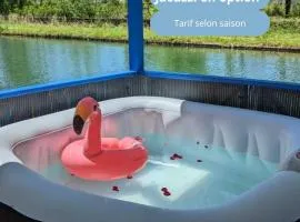 Cottage flottant jacuzzi privé en option gamme supérieure