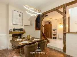 Le Vert Cœur Townhouse Honfleur City Center 4 Guests