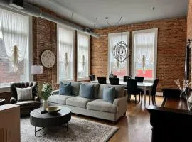 Central Main Street Condo in Historic Building