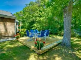 Cape Cod Bungalow with Patio Less Than 1 Mi to Beaches!