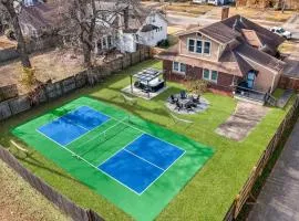 Pickleball Court Ev Power Dock Hot Tub Pool Table