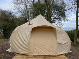The Warren, Hot Tub and wood burning stove