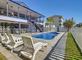 Walk to Surfside Beach Poolside Oasis