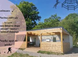 La source - Bungalow avec terrasse à Eguzon