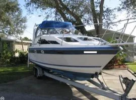 Stay on a boat outside Ljungby by Lake Bolmen