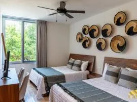 NHOA 203C Lux 1BR Condo Pool View in Aldea Zama