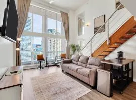 Two-Story Loft with a High-rises view and Rooftop Deck