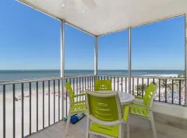 Beach Villas 706 Top-Floor Condo with Gulf Views, Pool condo