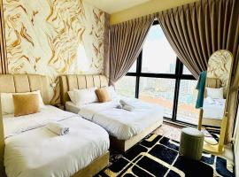 Jac Urban Suites Luxury & Premium Staycation 10pax, acomoda&ccedil;&atilde;o com onsen em George Town