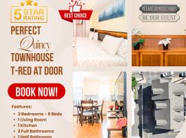 39 - 3BR Quincy - Stunning Townhouse near Adams, ξενοδοχείο σε Quincy