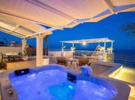 Unique apartment, hotel with hot tubs in Corfu Town