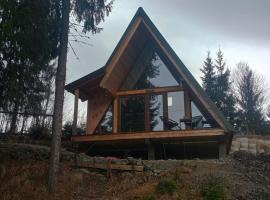 Unique A-frame in Colibita、コリビツァのホテル