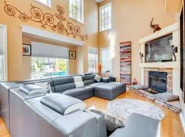 Theater and Game Room at Trenton Area Home