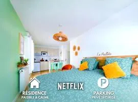 La Paillote - Parking privé - Lit King Size