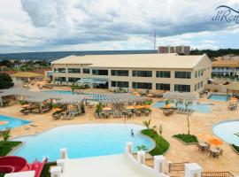 Flats Lacqua diRoma IV parque aquático 24h, ξενοδοχείο σε Caldas Novas