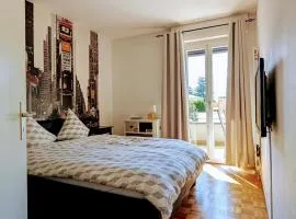 Locarno, Casa Pioda - nahe Zentrum, mit Balkon und Parkplatz