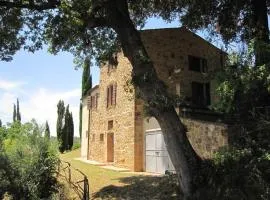 Villa Mulinello, view of Montepulciano