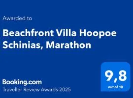 Beachfront Villa Hoopoe Schinias, Marathon