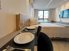 Intermares Moderno Studio 3 pessoas 300m Praia