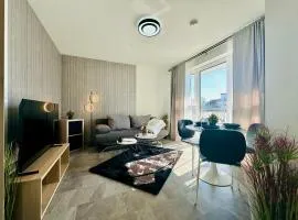 Apartment Am Spremberger Turm, 65qm, 2 Schlafzimmer, Küche, Parkplatz, Balkon, Waschmaschine