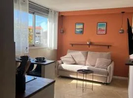 Studio cosy, piscine, parking, 5min plage, Arcachon