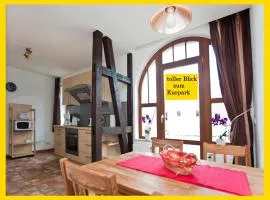 Ferienwohnung Auszeit am Kurpark Bad Berka - Balkon - ruhige Lage- gratis Parkplatz & WLAN