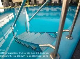 Sonnenstube - Westbalkon, Ruhige Lage, Sauna, Pool, Seenähe, Dachterrasse
