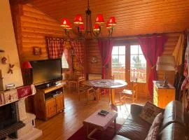 Charmant Chalet avec Cheminée et Terrasse aux Angles - FR-1-593-128