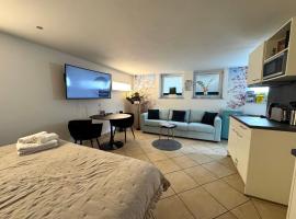 Ferien-Whg Souterrain Exklusives App Stella Maris mit Parkplatz direkt am Steinhuder-Meer、ヴンストルフのバケーションレンタル