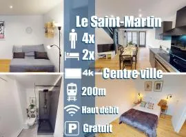 Le Saint Martin - Appartement moderne - Duplex - Centre ville - Gare