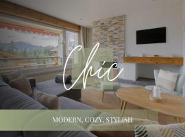 Plein Ciel I Balcony I Close to cable cars I Car park, Ferienhaus in Crans-Montana