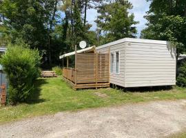 Mobile home luxe au calme - 6 pers - 3 ch - 2 sdb, hotel in Camiers