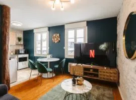 Gatsby - Élégant, Central, Fibre, Tv 4K, Netflix, Literie Confortable