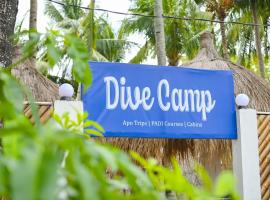 Dive Camp, hoster&iacute;a en Dauin