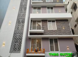 Theo Suites Hotel Madhapur, acomoda&ccedil;&atilde;o em Hyderabad
